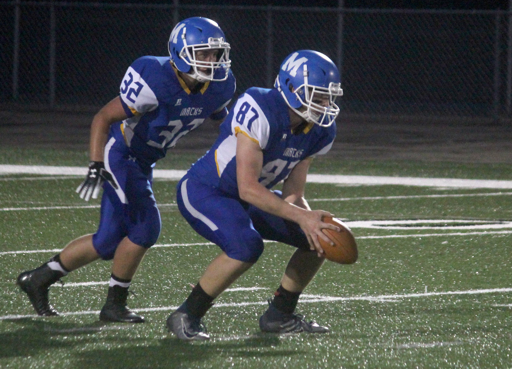 Phillips at McDonell football 9-27-19